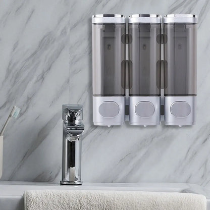 3 piece Wall-Mounted Soap Dispenser