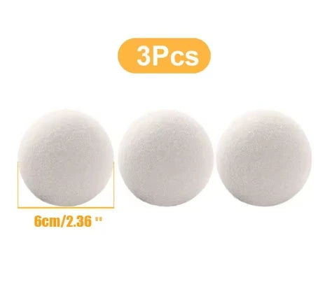 6Pcs Reusable Wool Dryer Balls