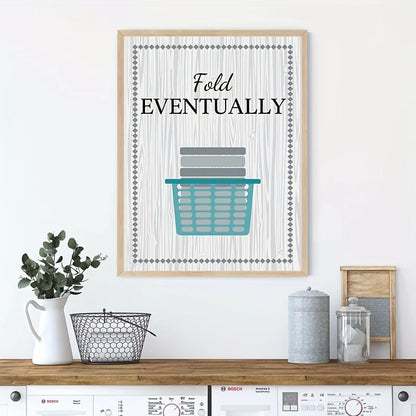 Modern Laundry Room Canvas Wall Art