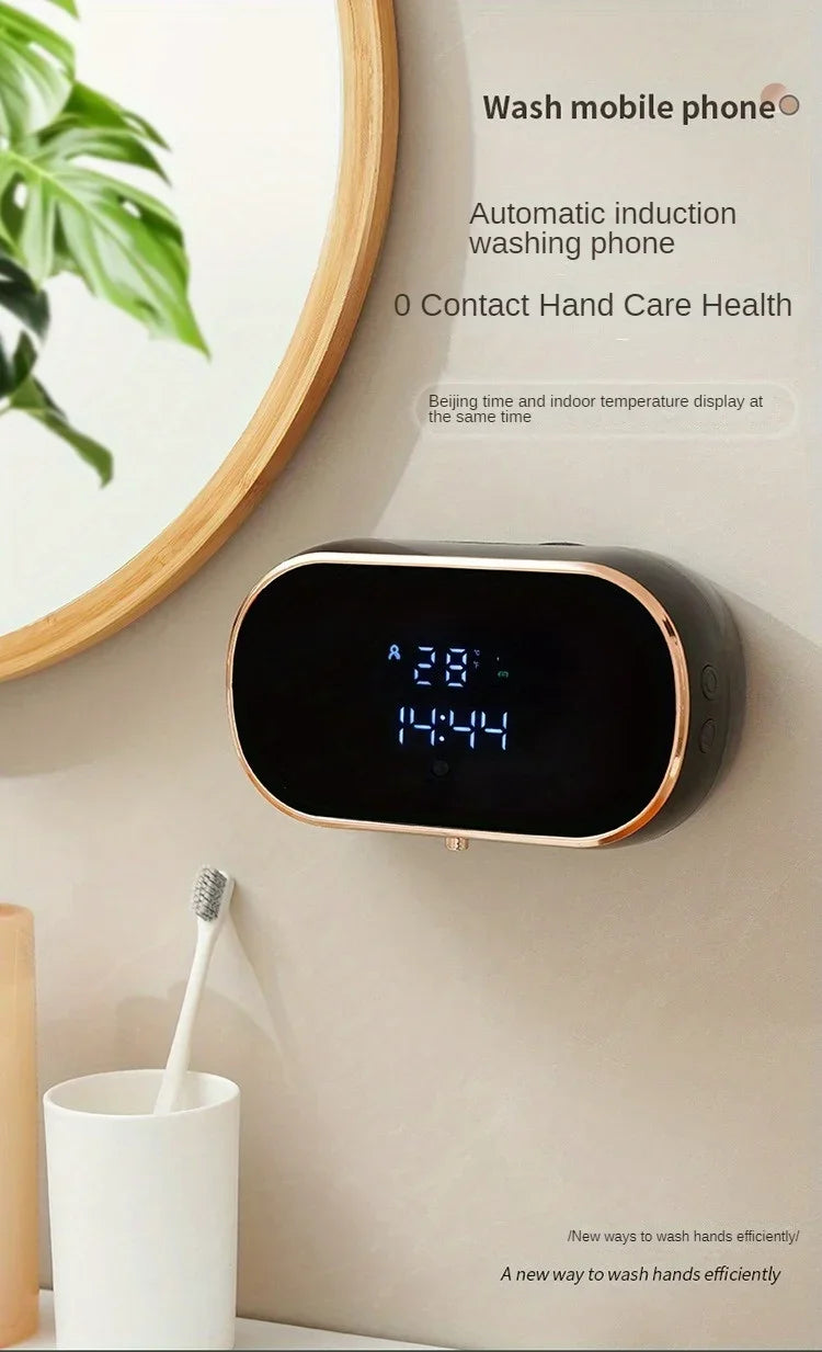 Intelligent Wall-Mounted Sensing Soap Dispenser