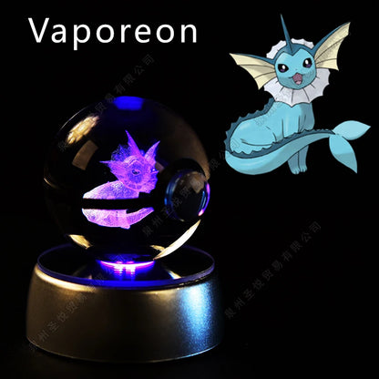 Pokémon 3D Crystal Ball Night Light
