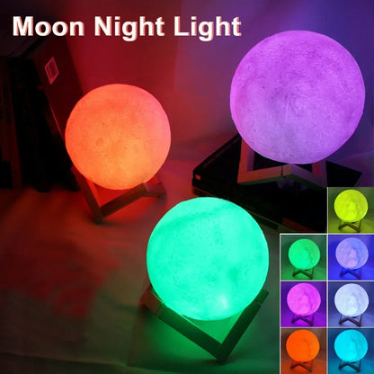 Mini Moon Lamp Night Light