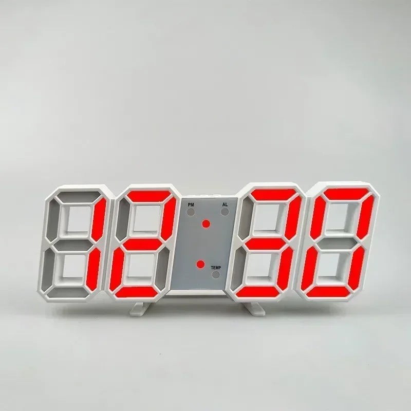 Modern 3D LED Digital Clock