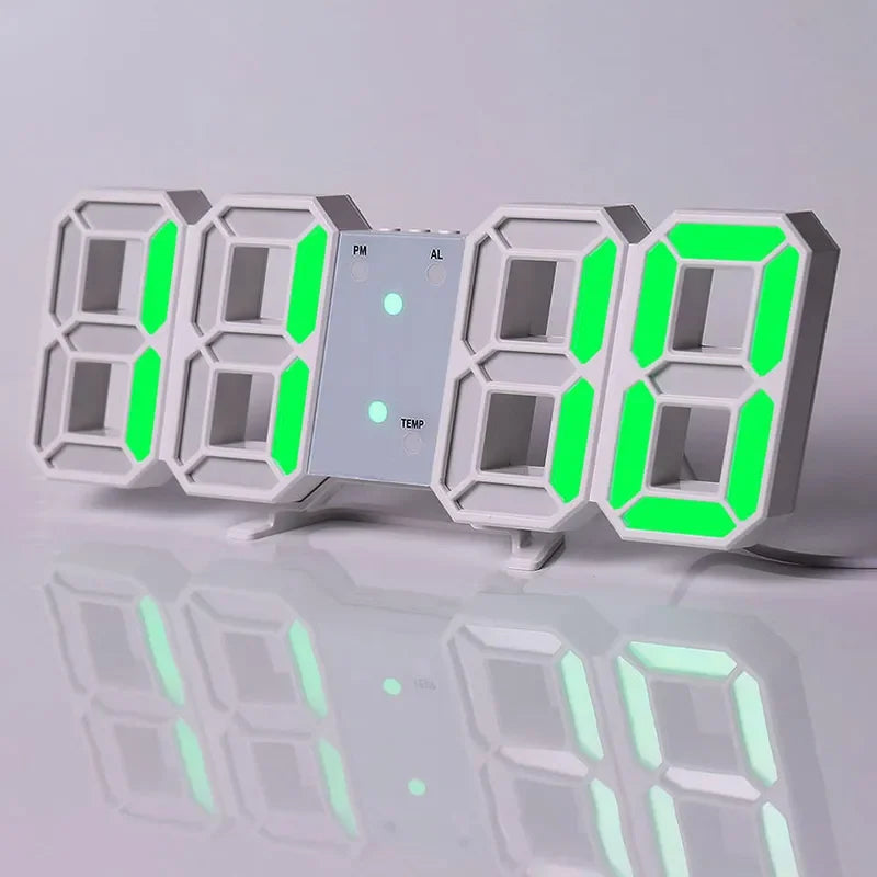 Modern 3D LED Digital Clock