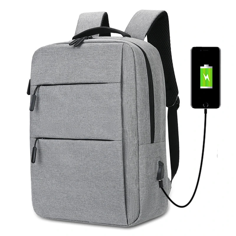 Multi-Layer Zippered Laptop Backpack