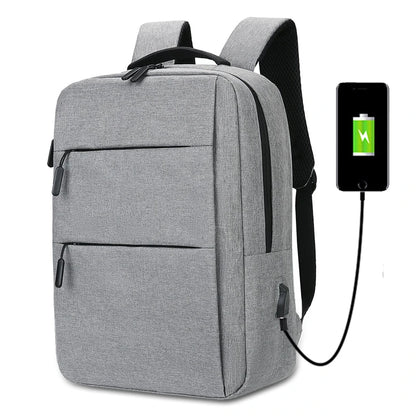 Multi-Layer Zippered Laptop Backpack