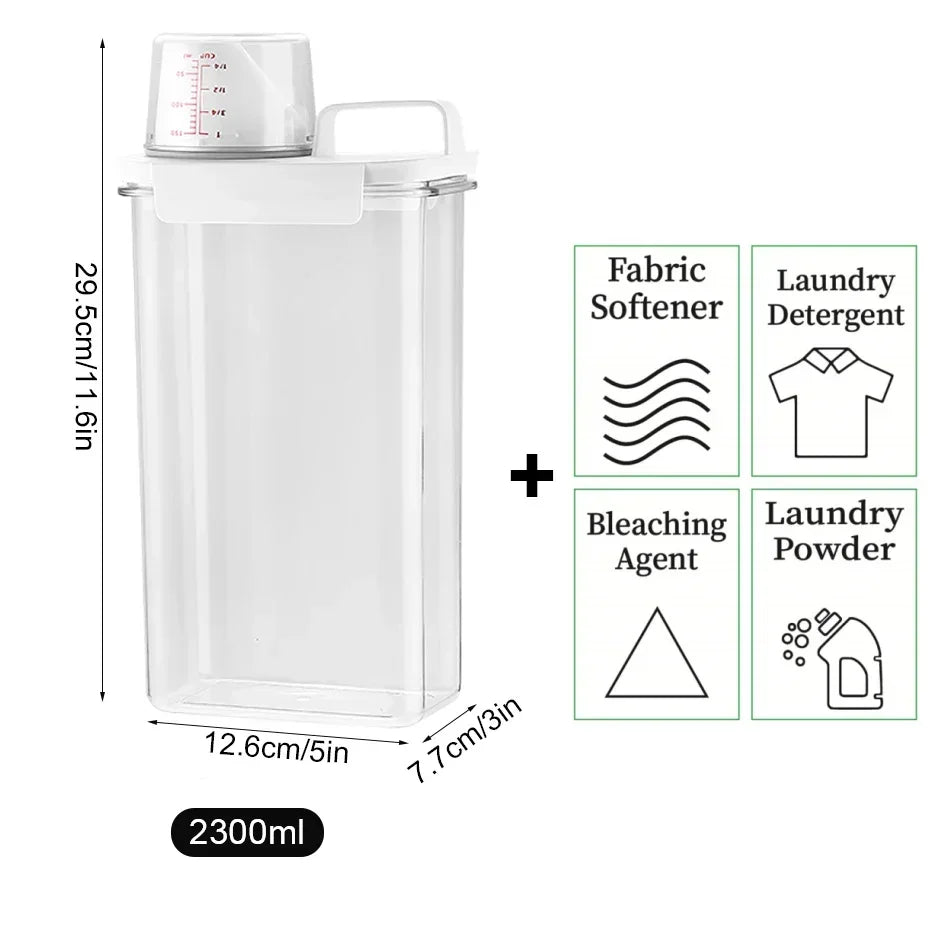 Airtight Laundry Powder Storage Box