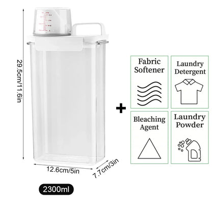 Airtight Laundry Powder Storage Box