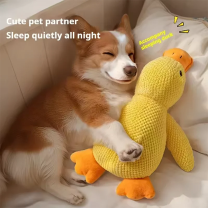 Plush Duck Squeak Toy for Dogs