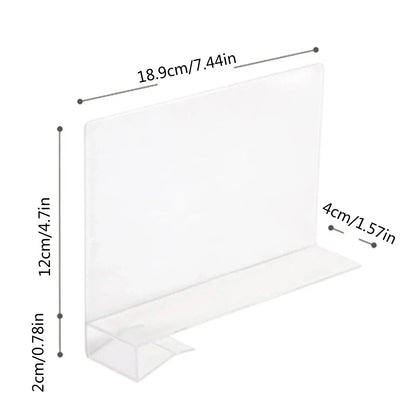Adjustable Transparent Cabinet & Drawer Divider