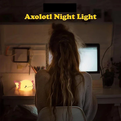 Cute LED Axolotl & Friends Night Light