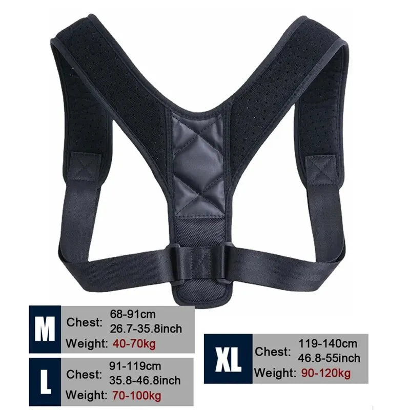 BeeChip™ Posture Pro+ | Breathable Back Correction Belt
