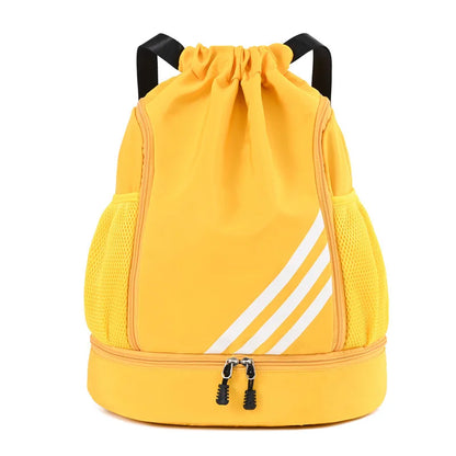 Multi-Color Drawstring Backpack