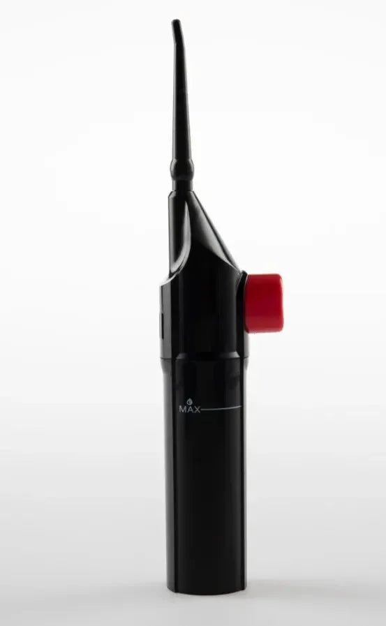 AquaJet™ Manual High-Pressure Oral Irrigator – Portable Water Flossing Toothpick for Dental Care