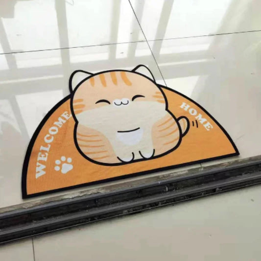 Semi-Circular Welcome Home Kitty + Husky
