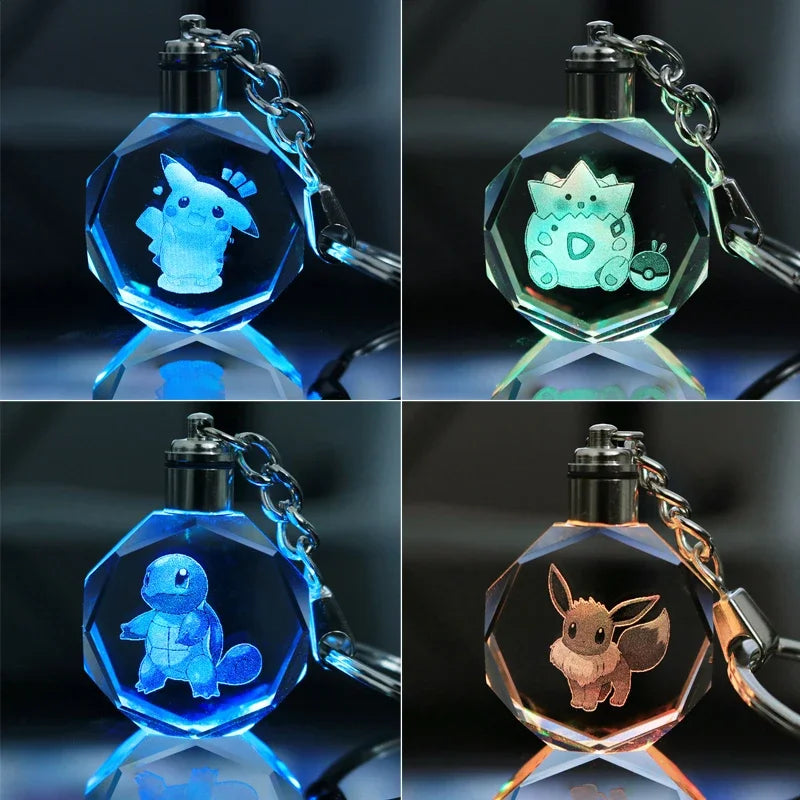 Pokémon Crystal LED Keychain