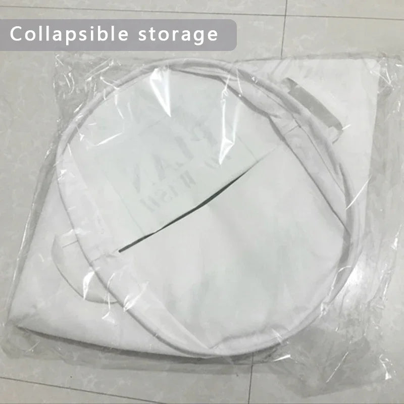 Eco-Friendly Large Foldable Laundry Basket with Handles