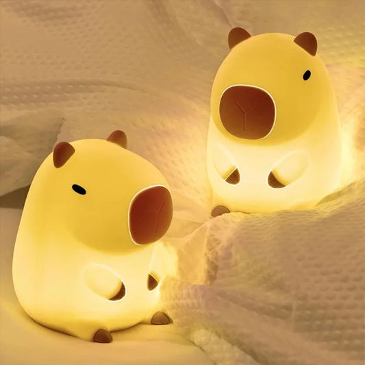 Cute Capybara LED Night Light