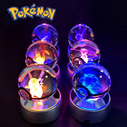 Pokémon 3D Crystal Ball Night Light
