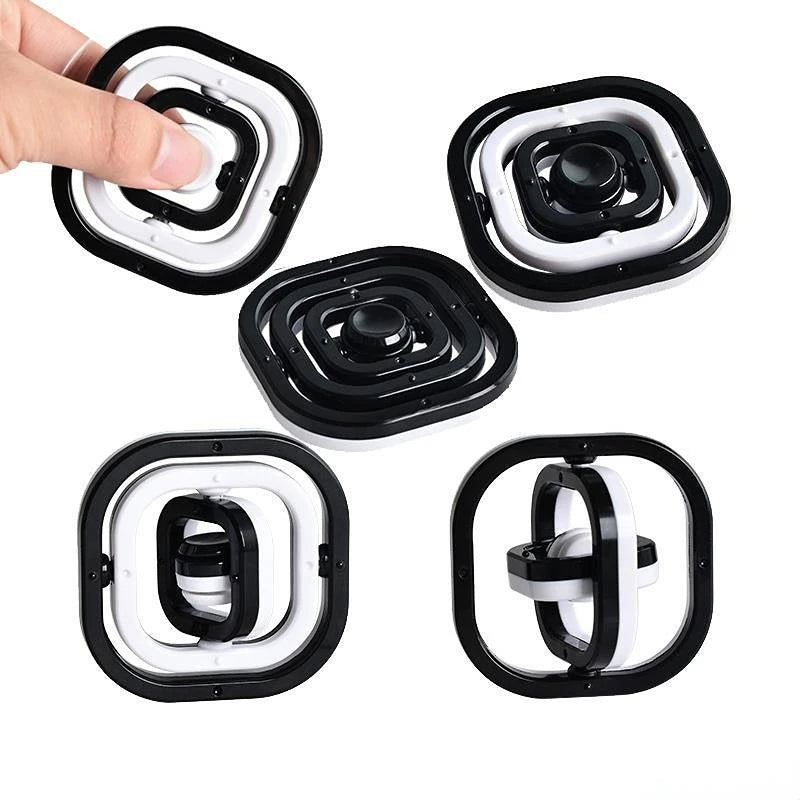 3D Flip Fidget Spinner – Sensory Stress Relief Toy for Kids & Adults