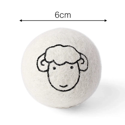 6Pcs Reusable Wool Dryer Balls