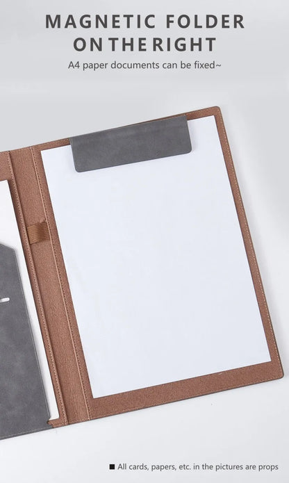 Leather Business Folder