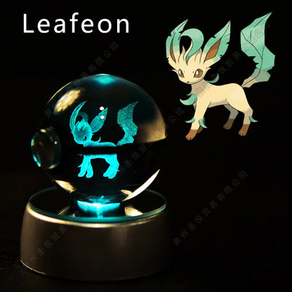 Pokémon 3D Crystal Ball Night Light