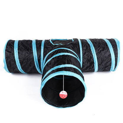 Foldable Cat Tunnel Play Toy