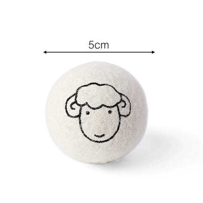 6Pcs Reusable Wool Dryer Balls