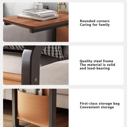 C-Shaped Side Table