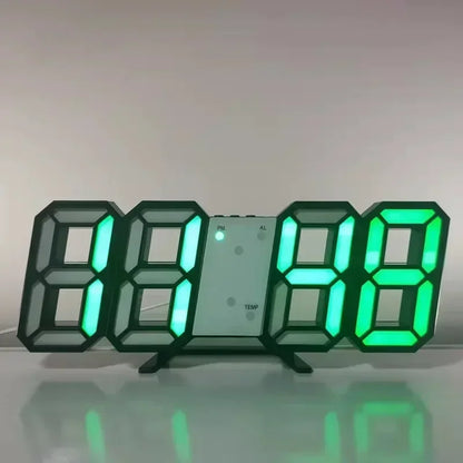Modern 3D LED Digital Clock