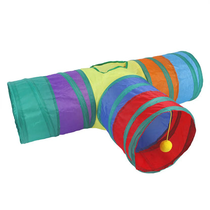 Foldable Cat Tunnel Play Toy