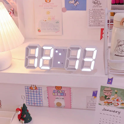 Modern 3D LED Digital Clock
