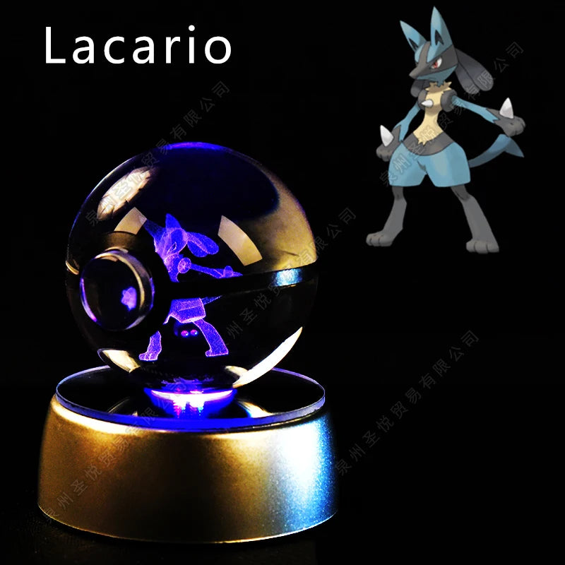 Pokémon 3D Crystal Ball Night Light