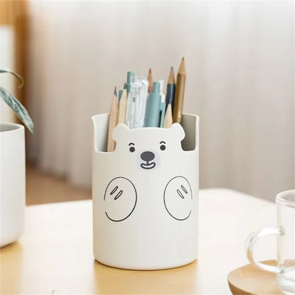 Cute Bear Pencil Holder