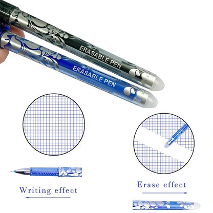 MagicWrite™ Erasable Gel Pen Set – 16-Piece Multicolor Creativity Collection (0.5mm)
