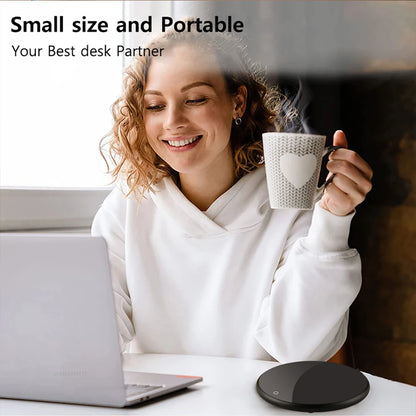 USB Mug Warmer – Electric Coffee Cup Heater with Thermostatic Coaster