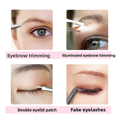 BrightBrow™ LED Precision Tweezers
