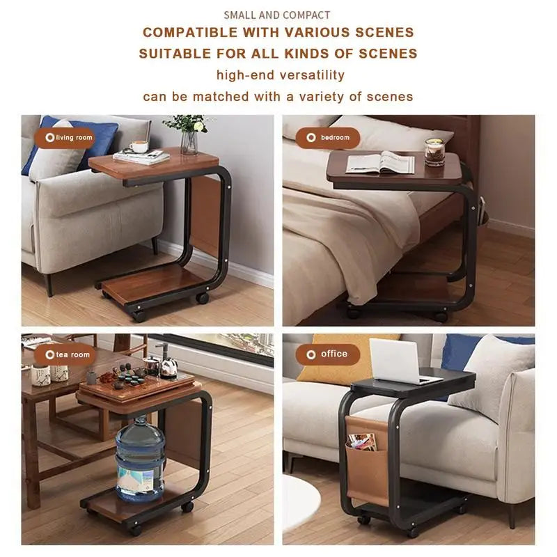 C-Shaped Side Table