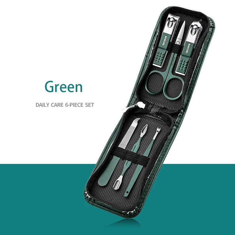 Deluxe Manicure & Pedicure Set With Travel Case