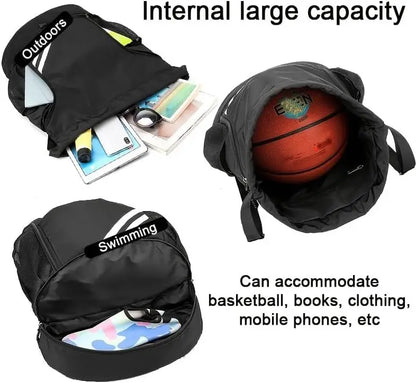Multi-Color Drawstring Backpack