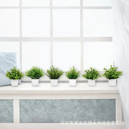 Artificial Bonsai Eucalyptus Plant
