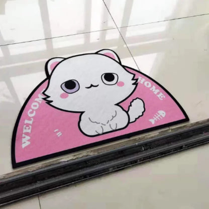 Semi-Circular Welcome Home Kitty + Husky