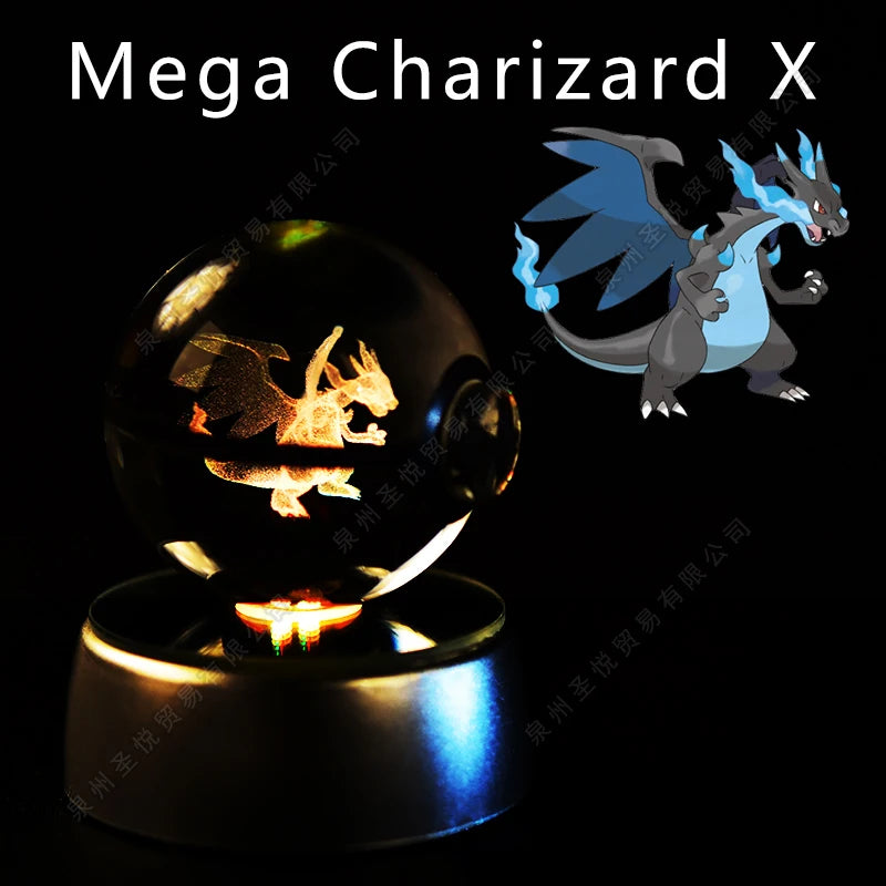 Pokémon 3D Crystal Ball Night Light