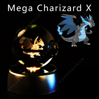 Pokémon 3D Crystal Ball Night Light