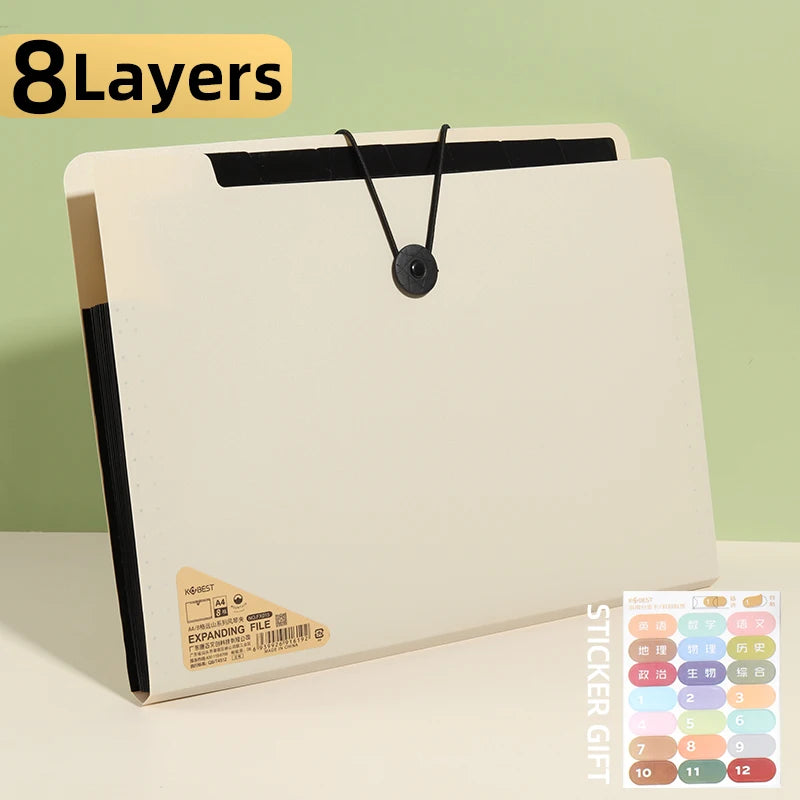 A4 Expanding File Folder
