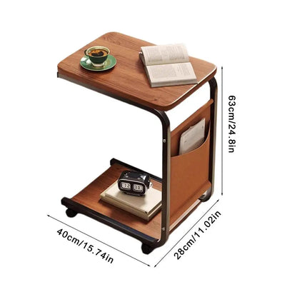 C-Shaped Side Table