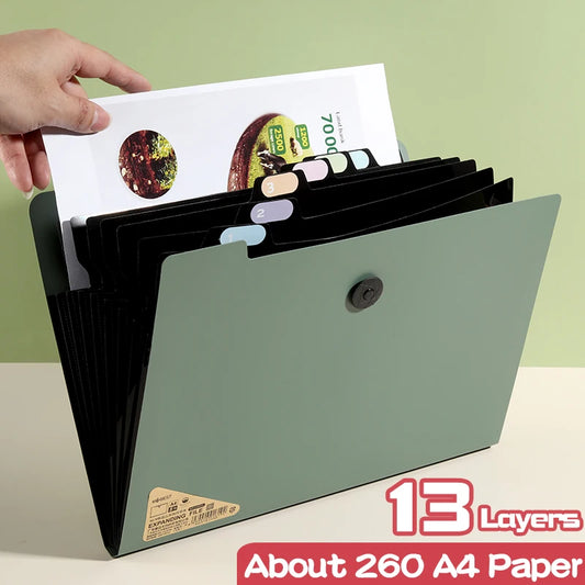 A4 Expanding File Folder