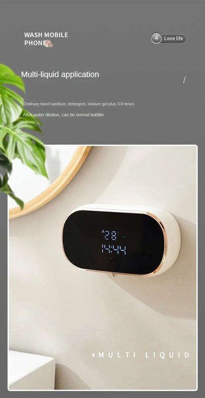 Intelligent Wall-Mounted Sensing Soap Dispenser