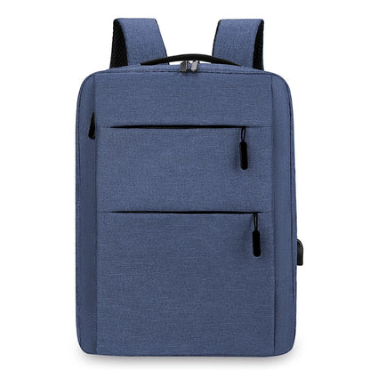 Multi-Layer Zippered Laptop Backpack